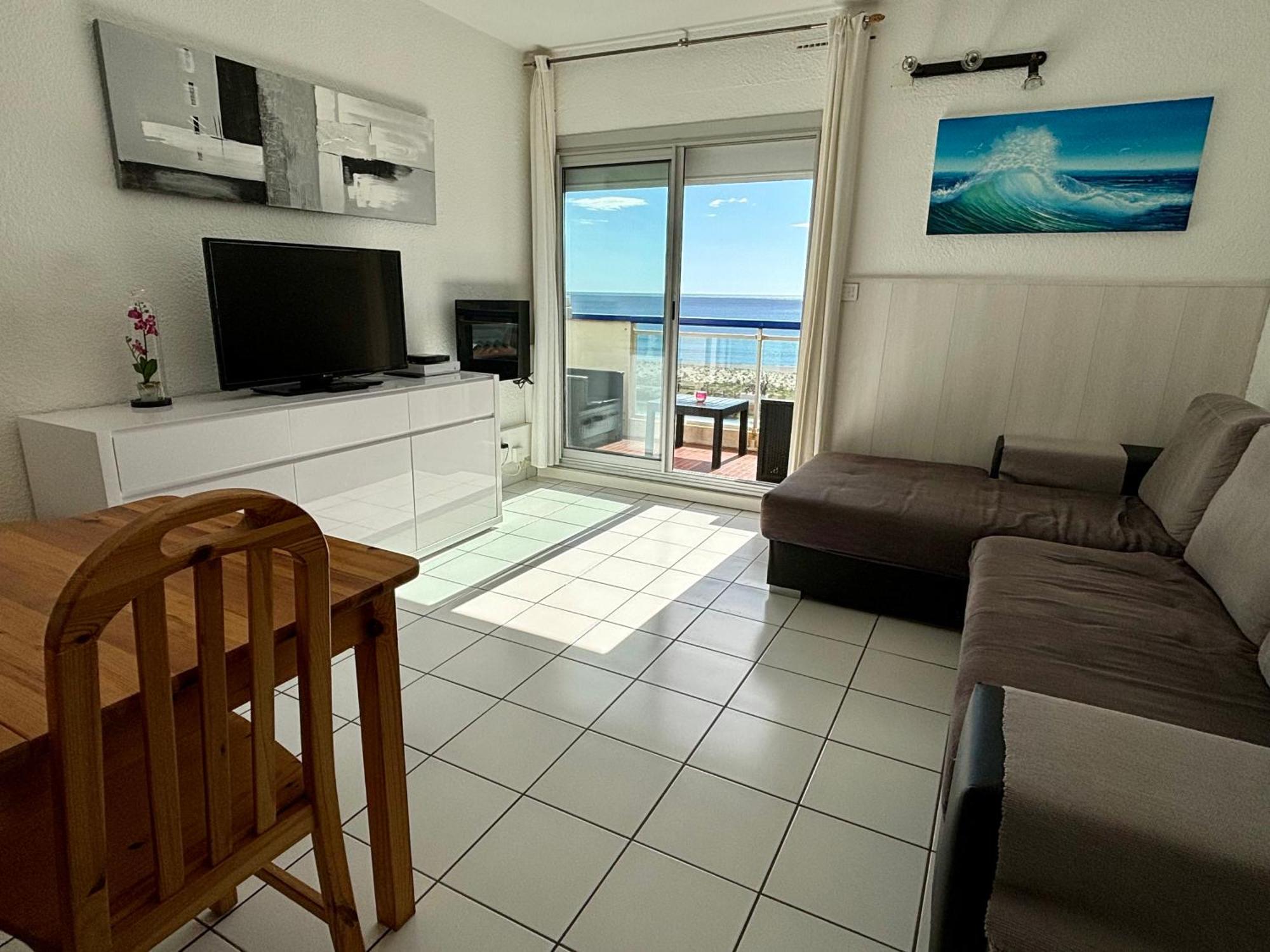 *Au Lydia* Appartement Vue Sur Mer, Avec Piscine. Le Barcarès المظهر الخارجي الصورة